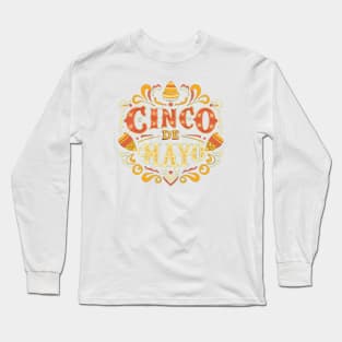 NACHO AVERAGE GRANDMA CINCO DE MAYO Long Sleeve T-Shirt